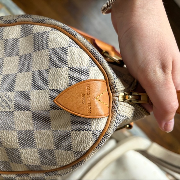 Louis Vuitton Classic Speedy 25 Damier Azur - Picture 2 of 10